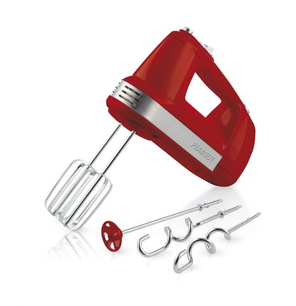 Batidora de Mano 300W Rojo Peabody